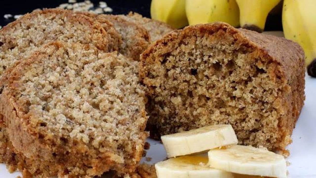 Fashion Bolo de banana com aveia - Amando Cozinhar