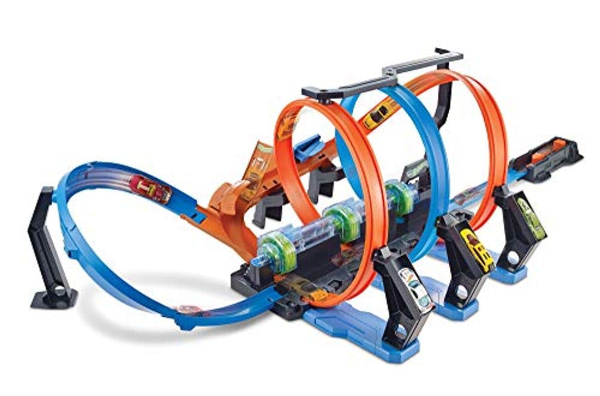 Lugar Hot Wheels Triple Looping, pista de coches de juguete