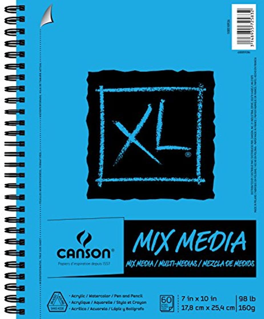 Product Pro-Art Canson XL multimedio Carta Pad 7"X 10"-60 fogli