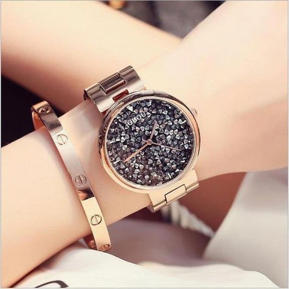 Fashion SWJM Relojes para Mujer GUOU Ladies Watch Brand Fashion Rose Gold Bracelet Dress Calendar Watch Women relogio Feminino saat Purple