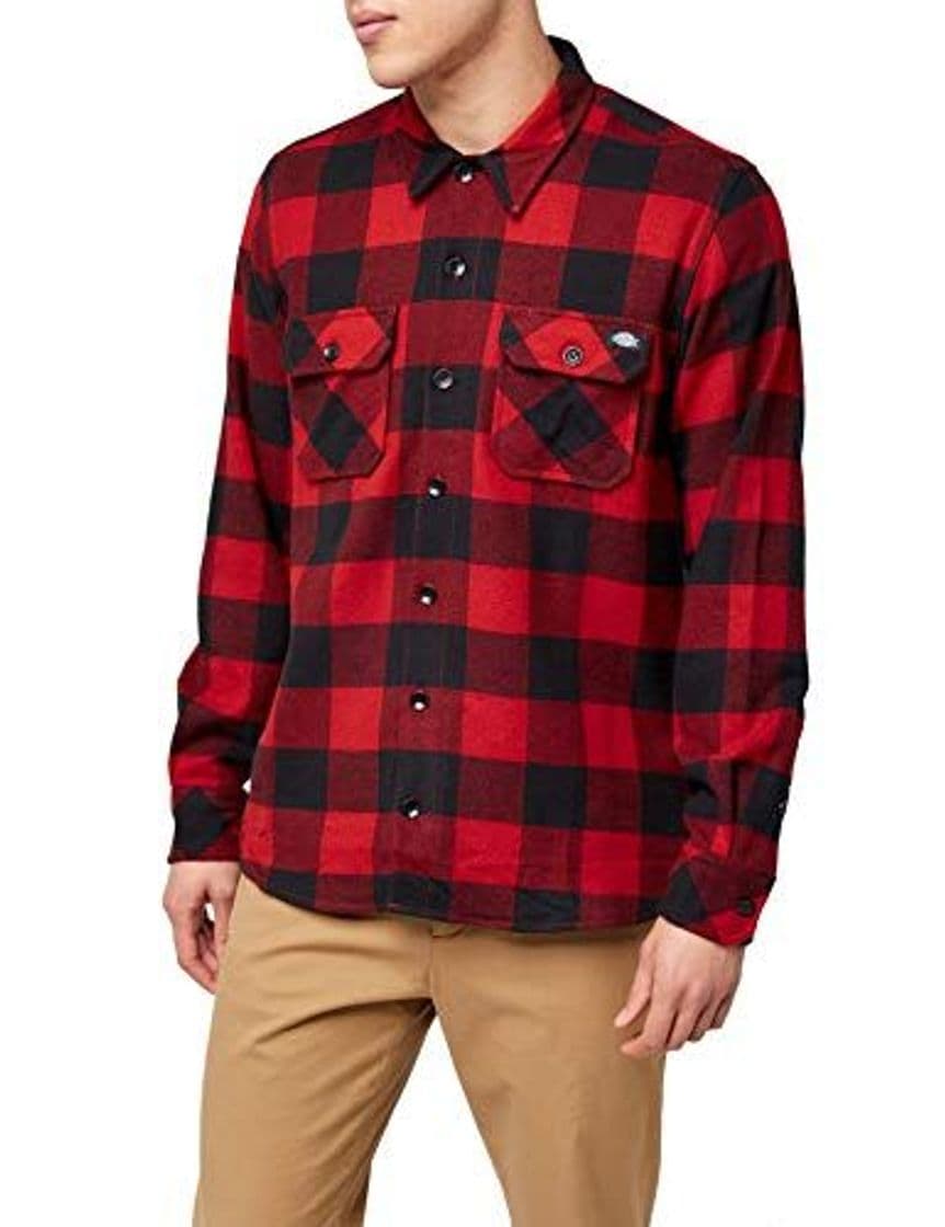 Moda JACK & JONES Jjegingham Shirt L/s Camisa, Multicolor