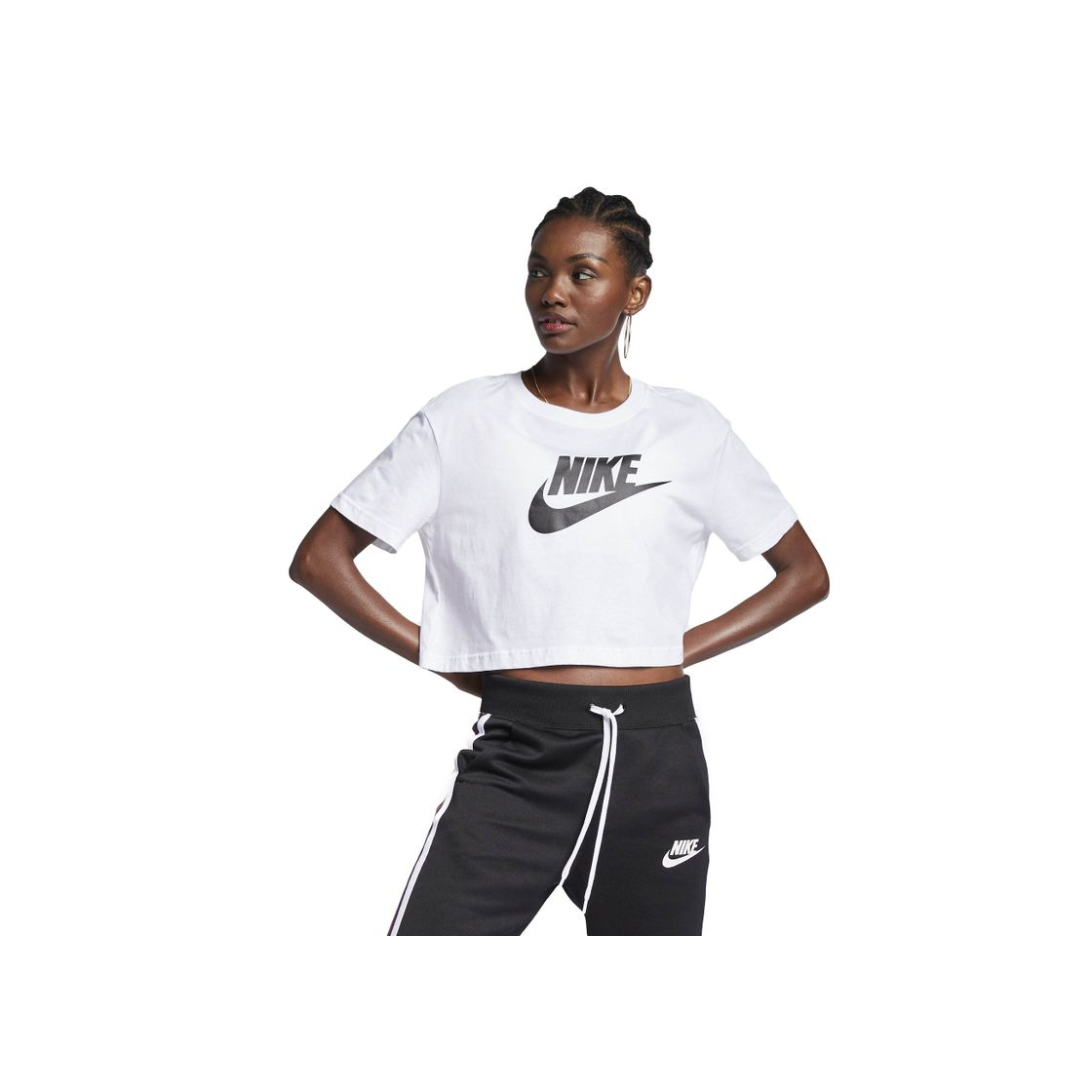 Fitness Nike W NSW Essntl CRP ICN Ftra - Camiseta