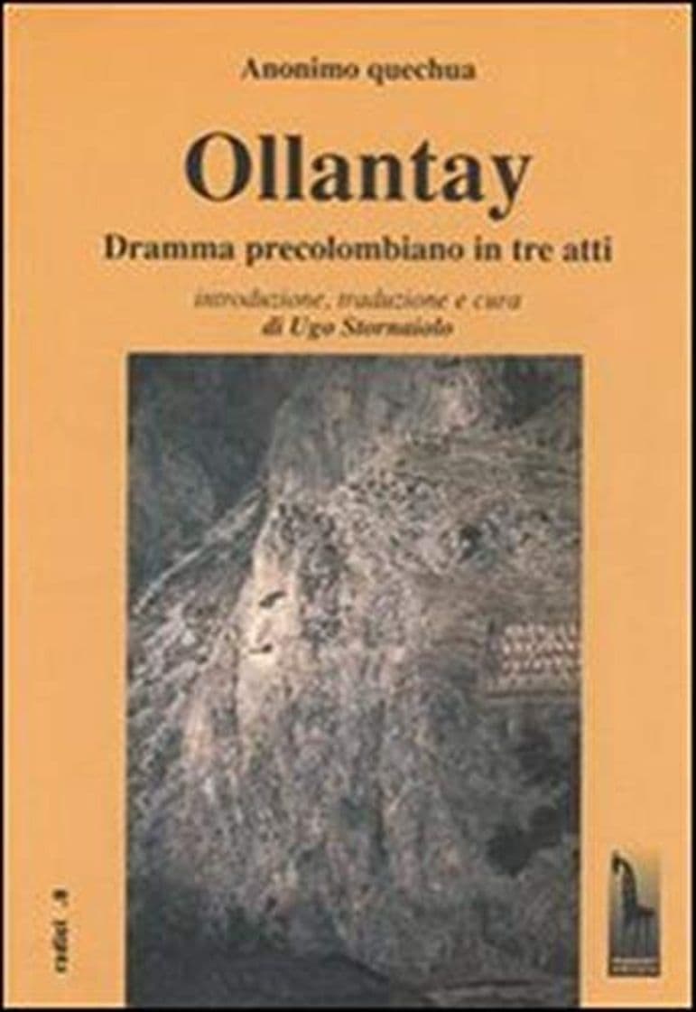 Book Ollantay. Dramma precolombiano in tre atti