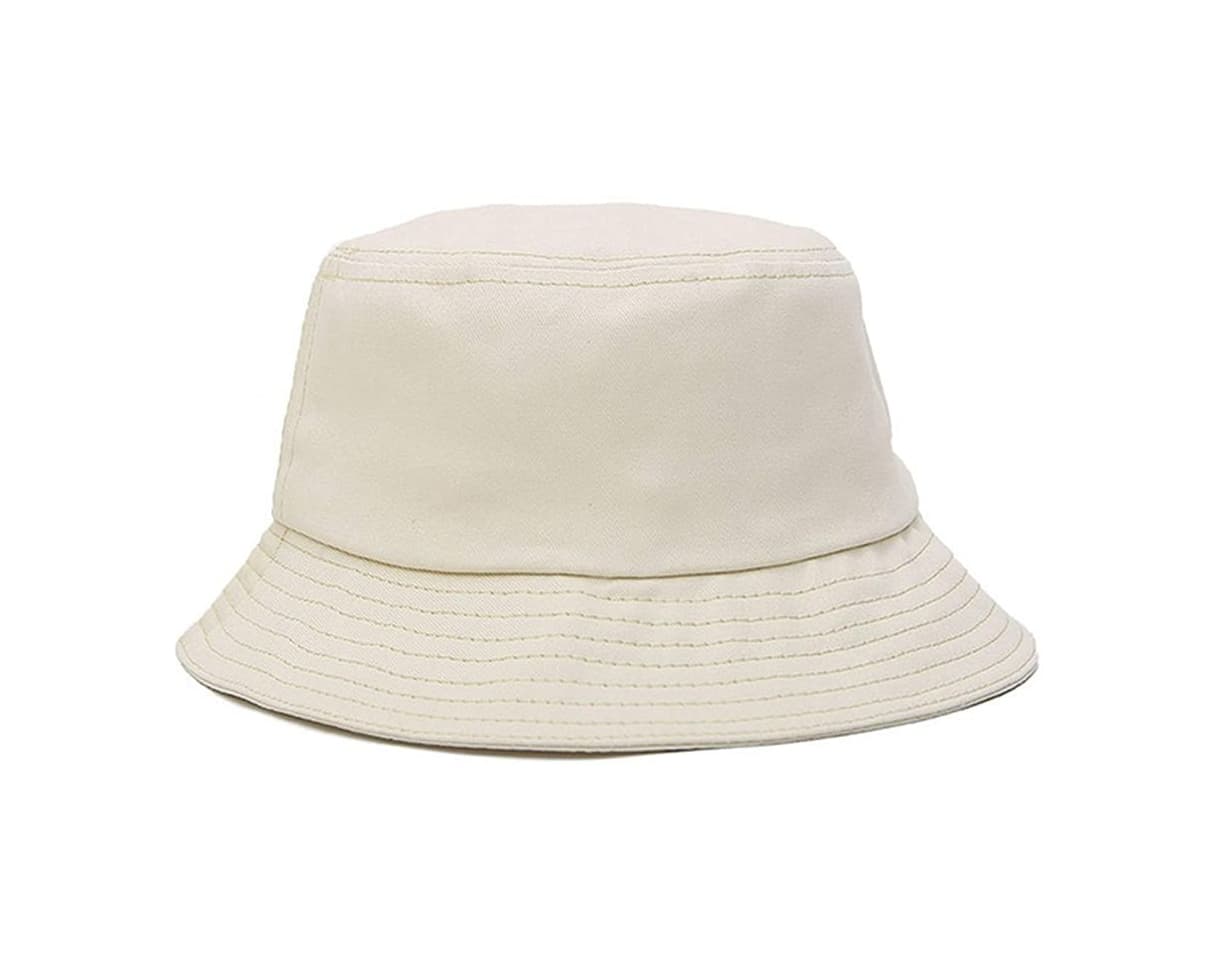 Fashion Sombrero de Pescador Unisex Diseño Liso Sombrero de Pescador de Material Cómodo Los Colores en Blanco y Negro Son Todos Casquillos Disponibles para Usar con Ropa Casual Sombrero Adumbral Sombreado al