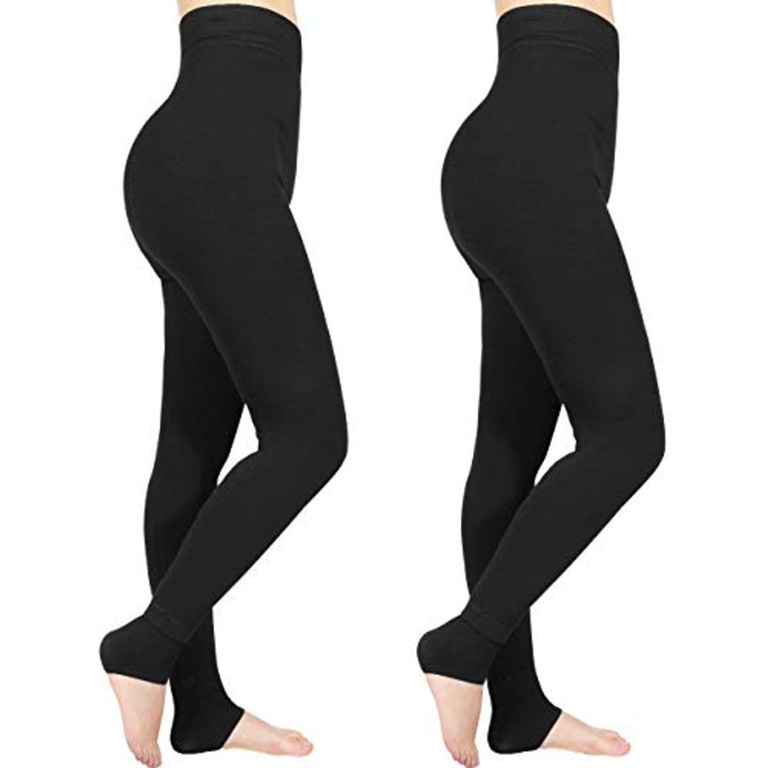 Moda Emooqi Leggings Largas de Invierno para Mujer