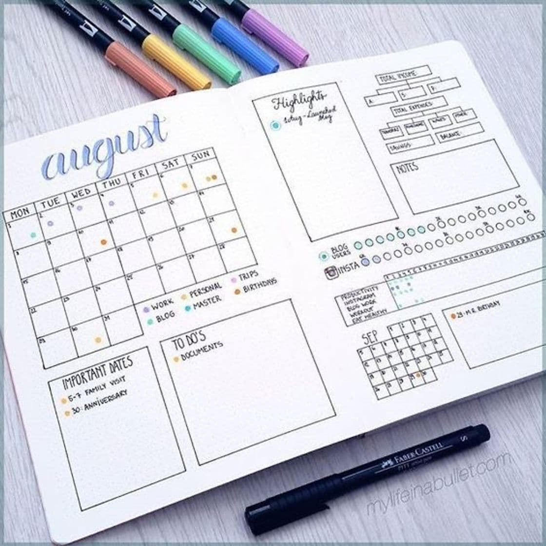 Moda 🗓 Month Planner