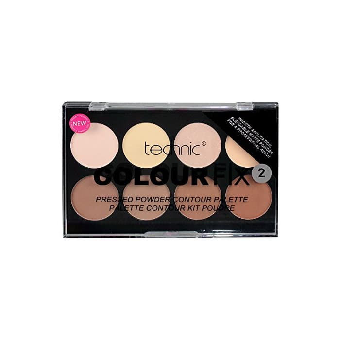 Beauty Technic Color Fix 2 - Paleta para contorno de polvos compactos