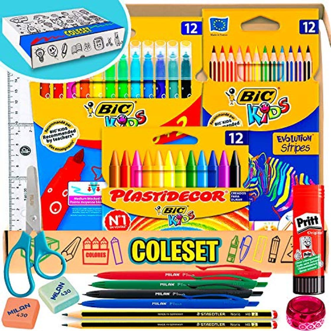 Producto Pack vuelta al cole y Pack material escolar Papeleria - Material colegio