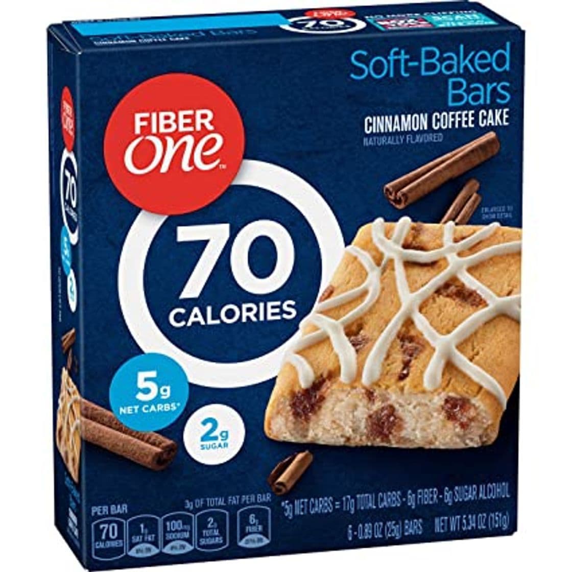 Producto Fiber One Canela y Café 