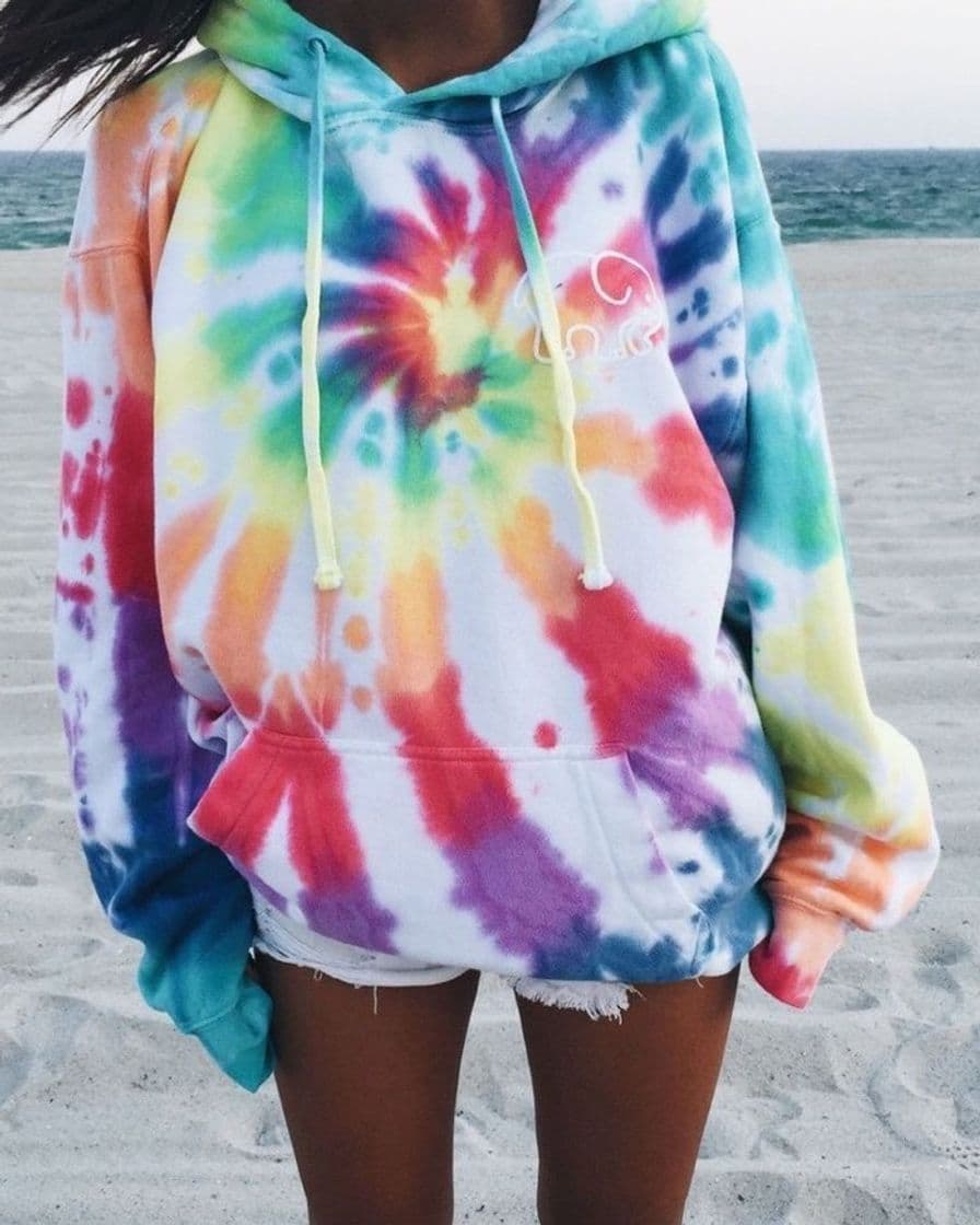 Moda Moletom tiedye 