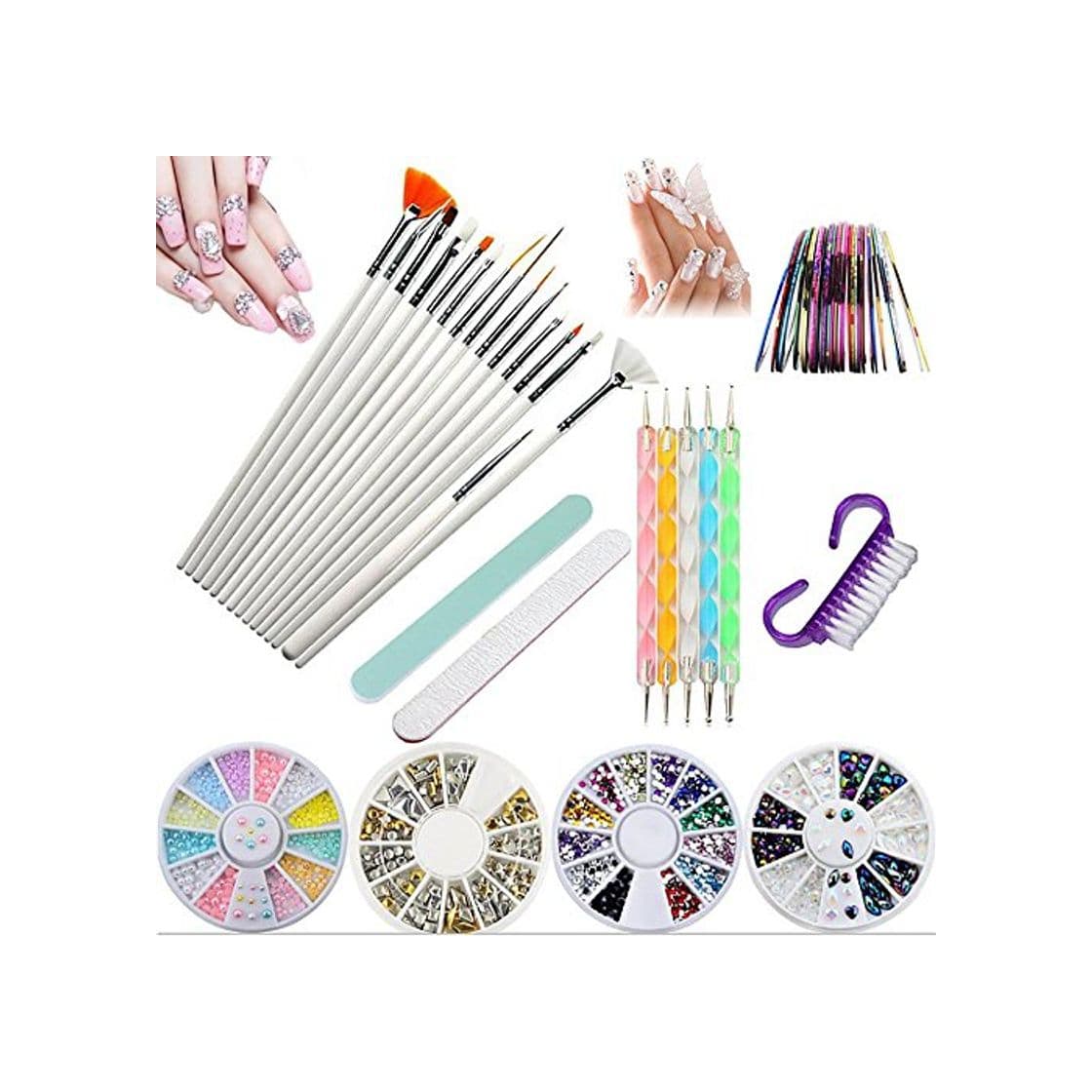 Belleza Kit de herramientas para manicura de uñas