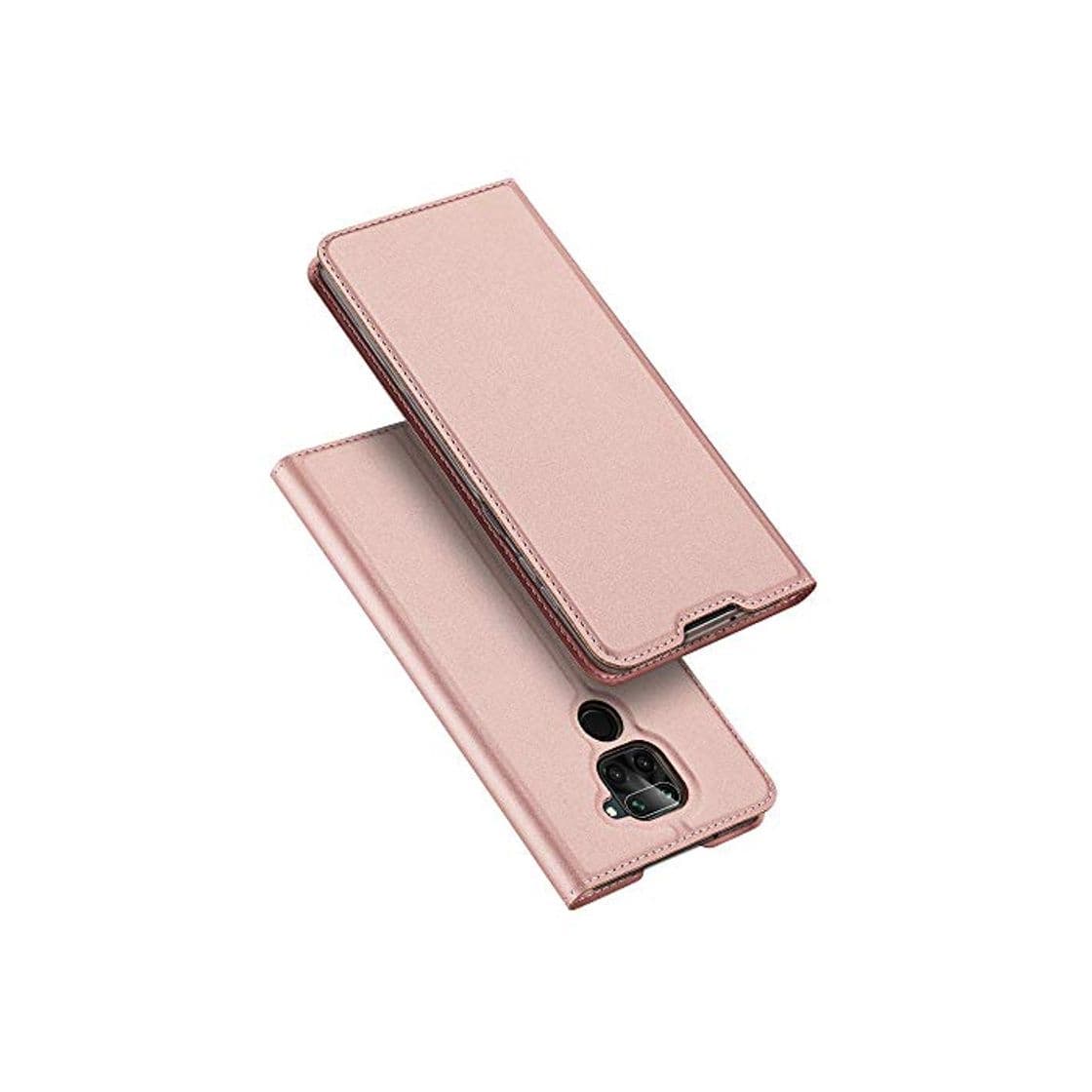 Producto DUX DUCIS Funda Redmi Note 9, PU Cuero Flip Carcasa Fundas Móvil