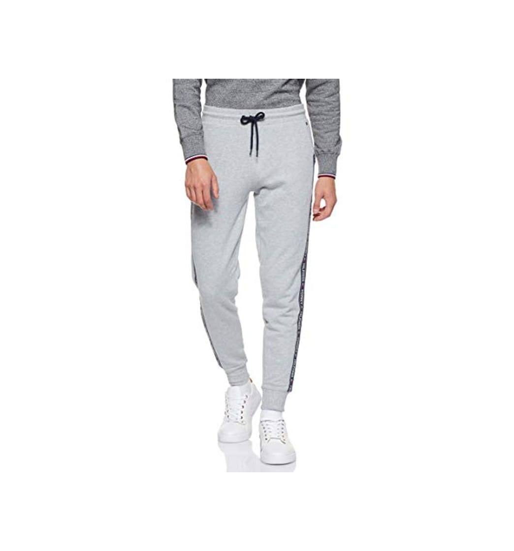 Product Tommy Hilfiger Repeat Logo Tape Joggers Pantalones Deportivos, Gris