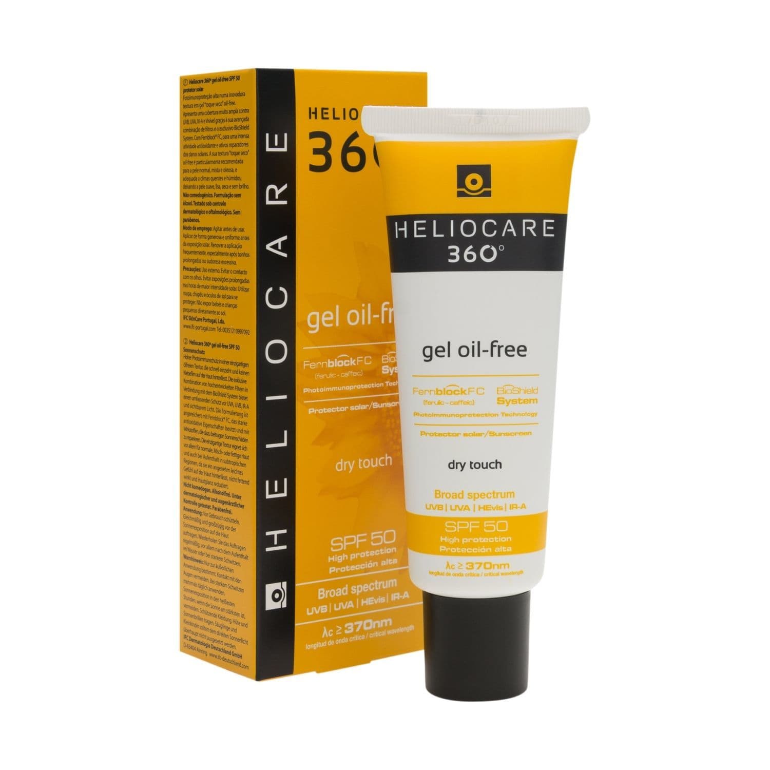 Moda Heliocare 360 gel oil free 50+ | Fotoinmunoprotección facial alta