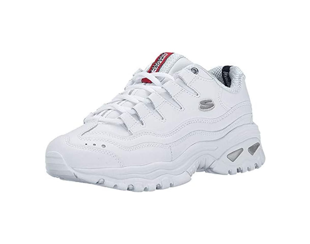 Fashion Skechers SPORT - ENERGY, Women's Low Top Trainers,White