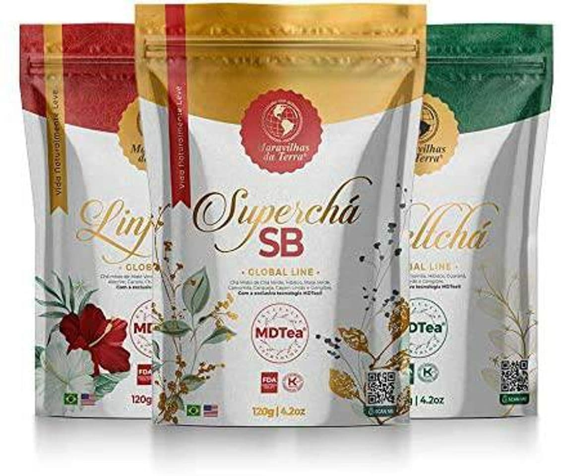 Fashion Kit Chá SB Linfacha Sbeltcha Maravilhas da Terra