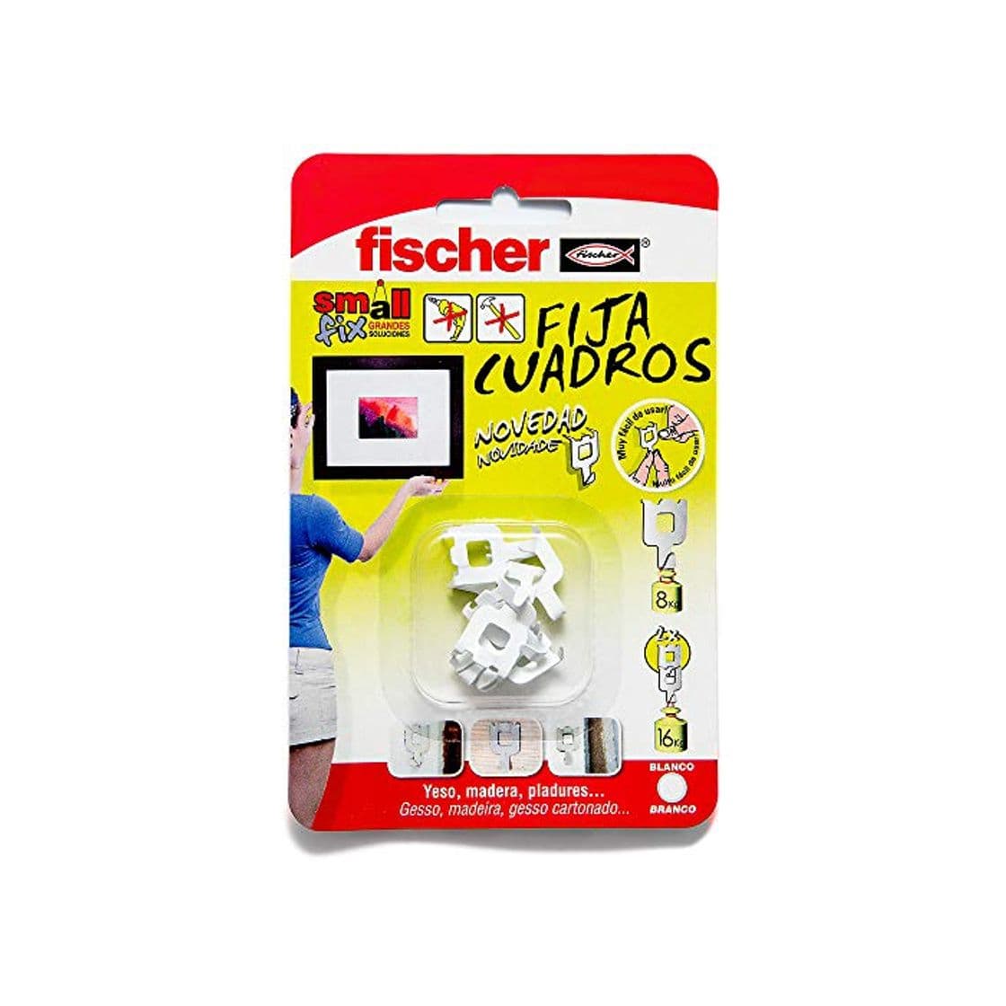 Product FISCHER Fijacuadros Blanco