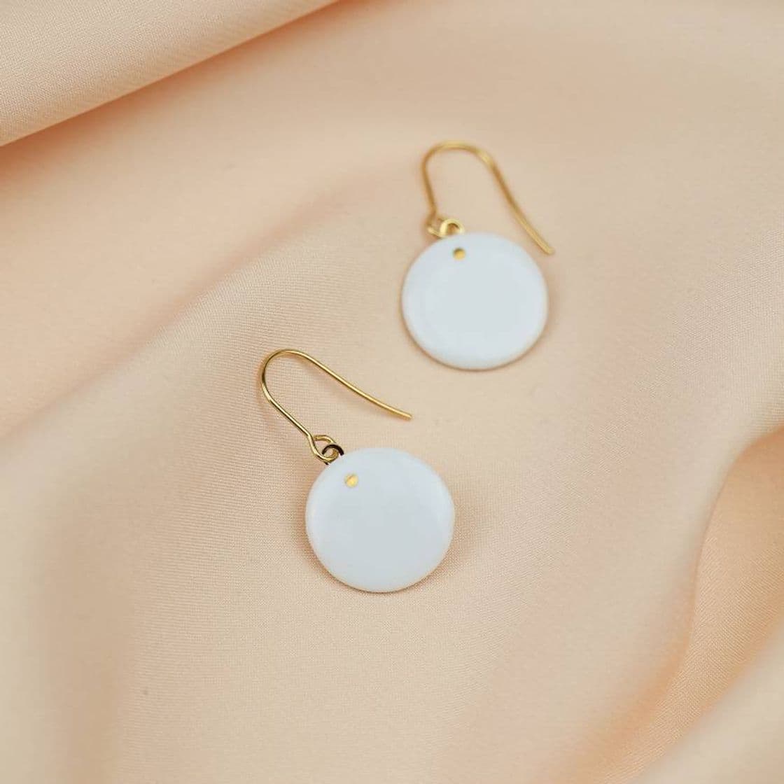 Moda Light porcelain earrings