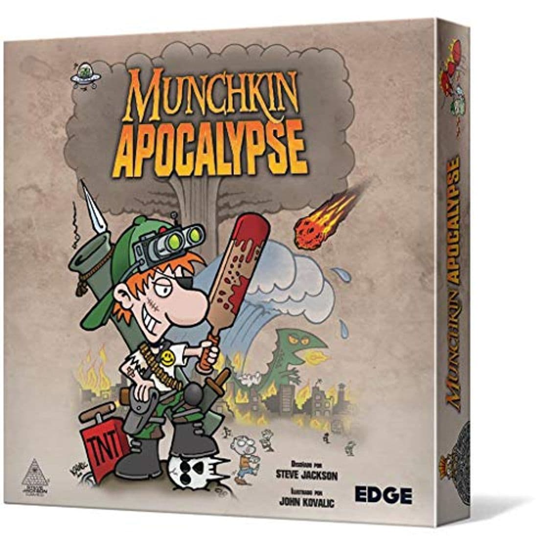 Product Edge Entertainment- Munchkin Apocalypse - Español, Color