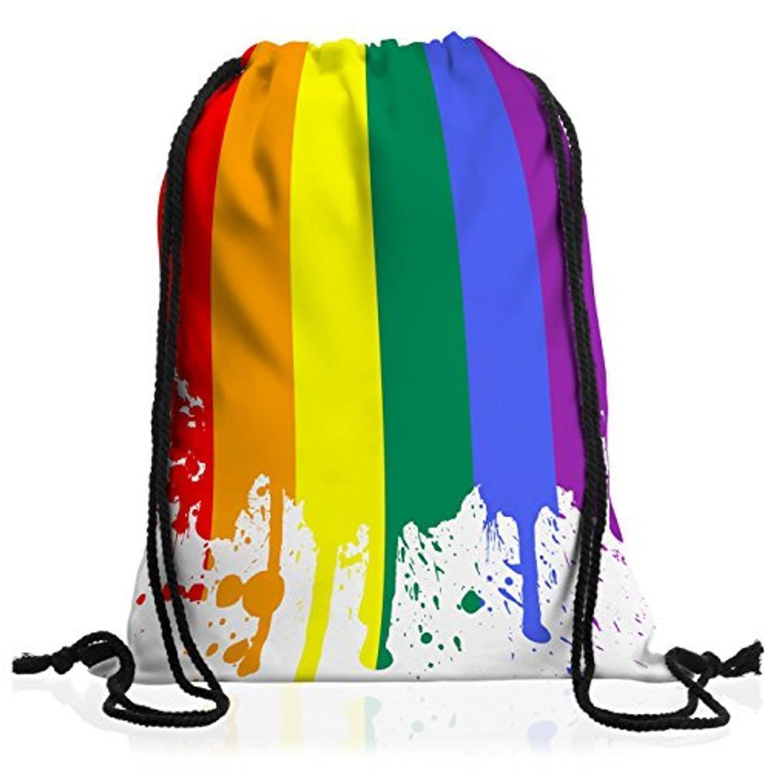 Product style3 Bandera arcoíris Bolsa Mochila Bolsos Unisex gymsac