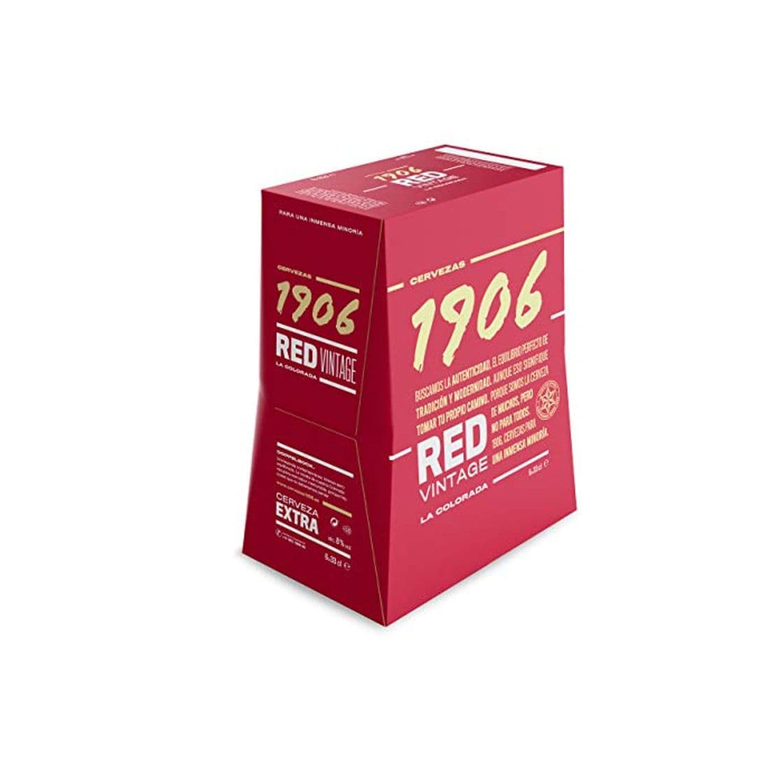 Producto 1906 Red Vintage Cerveza - Paquete de 6 botellas x 330 ml