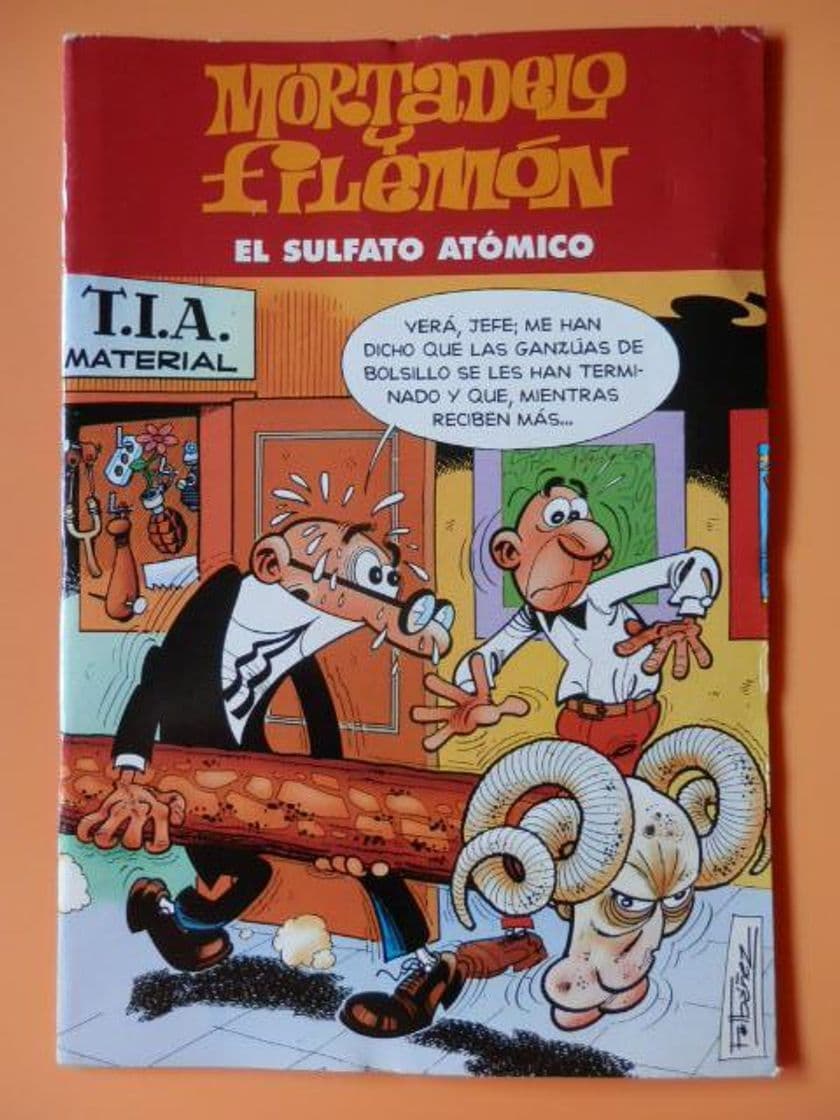 Libro Mortadelo y Filemón: El sulfato atómico