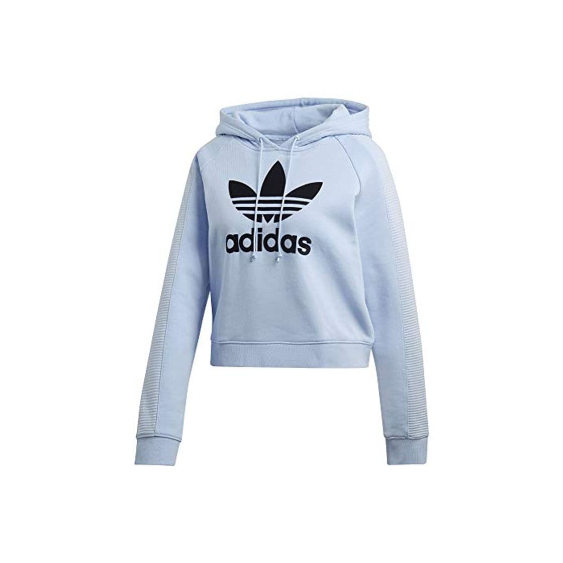 Fashion adidas Cropped Hoodie Sudadera, Mujer, Multicolor