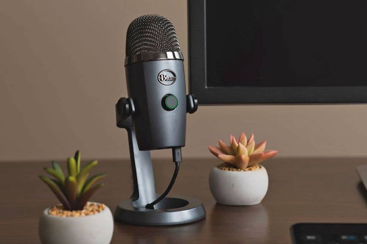 Electrónica Blue Microphones Yeti - Micrófono USB para grabación y streaming en PC