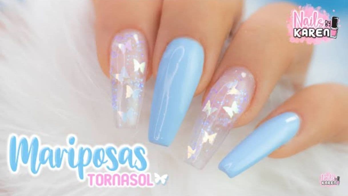 Fashion Uñas con 🦋 encapsulada