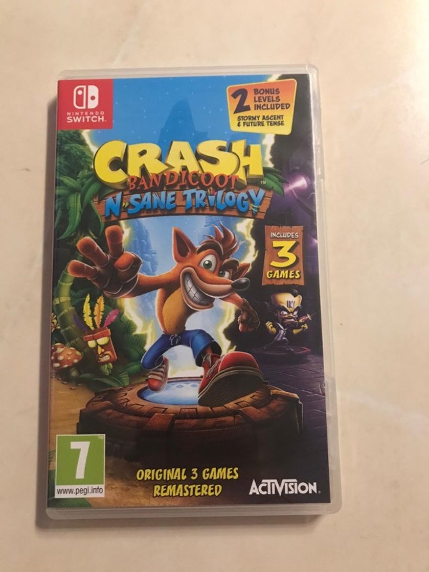 Moda Crash Bandicoot N Sane Trilogy