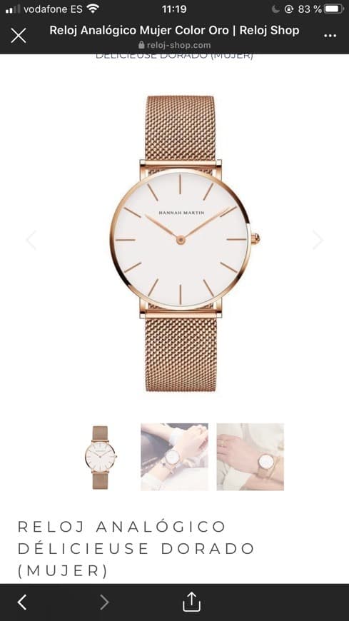 Producto Reloj mujer