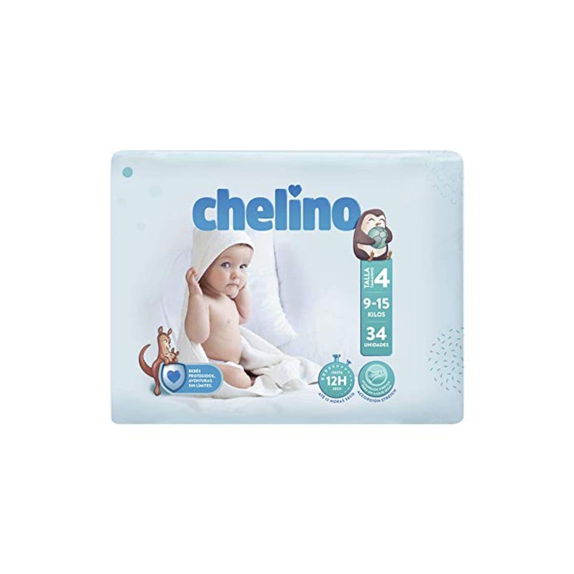 Producto Chelino Fashion & Love - Pañales para bebés con un peso comprendido