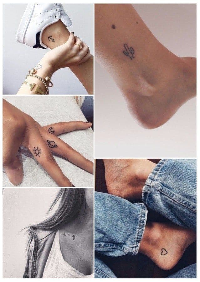 Moda 107 buenas ideas de tatuajes pequeños para hombres y mujeres