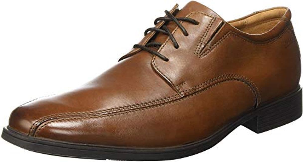 Product Clarks Tilden Walk, Zapatos de Cordones Derby, Marrón