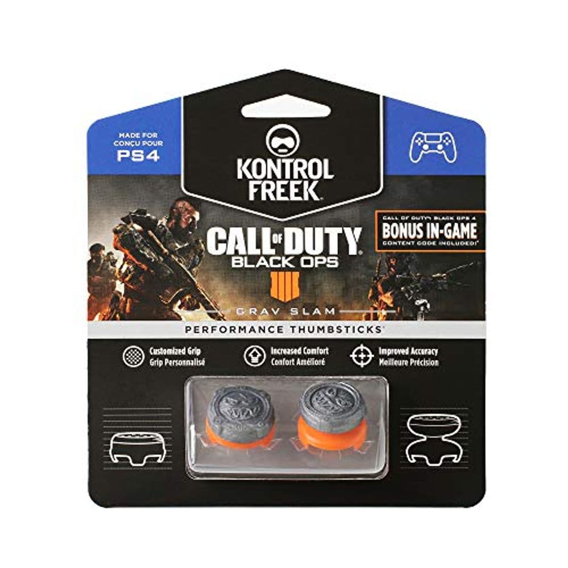 Product KontrolFreek Call of Duty: Black Ops 4 Grav Slam para mando de