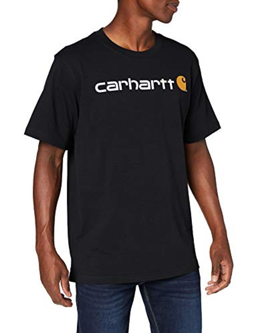 Fashion Carhartt Core Logo Workwear Short-Sleeve T-Shirt Camiseta