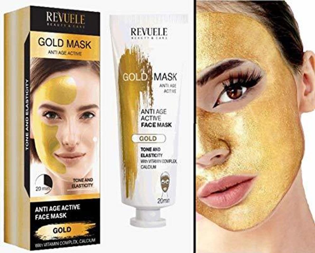 Belleza revuele máscara anti Age Gold Tono y elasticité