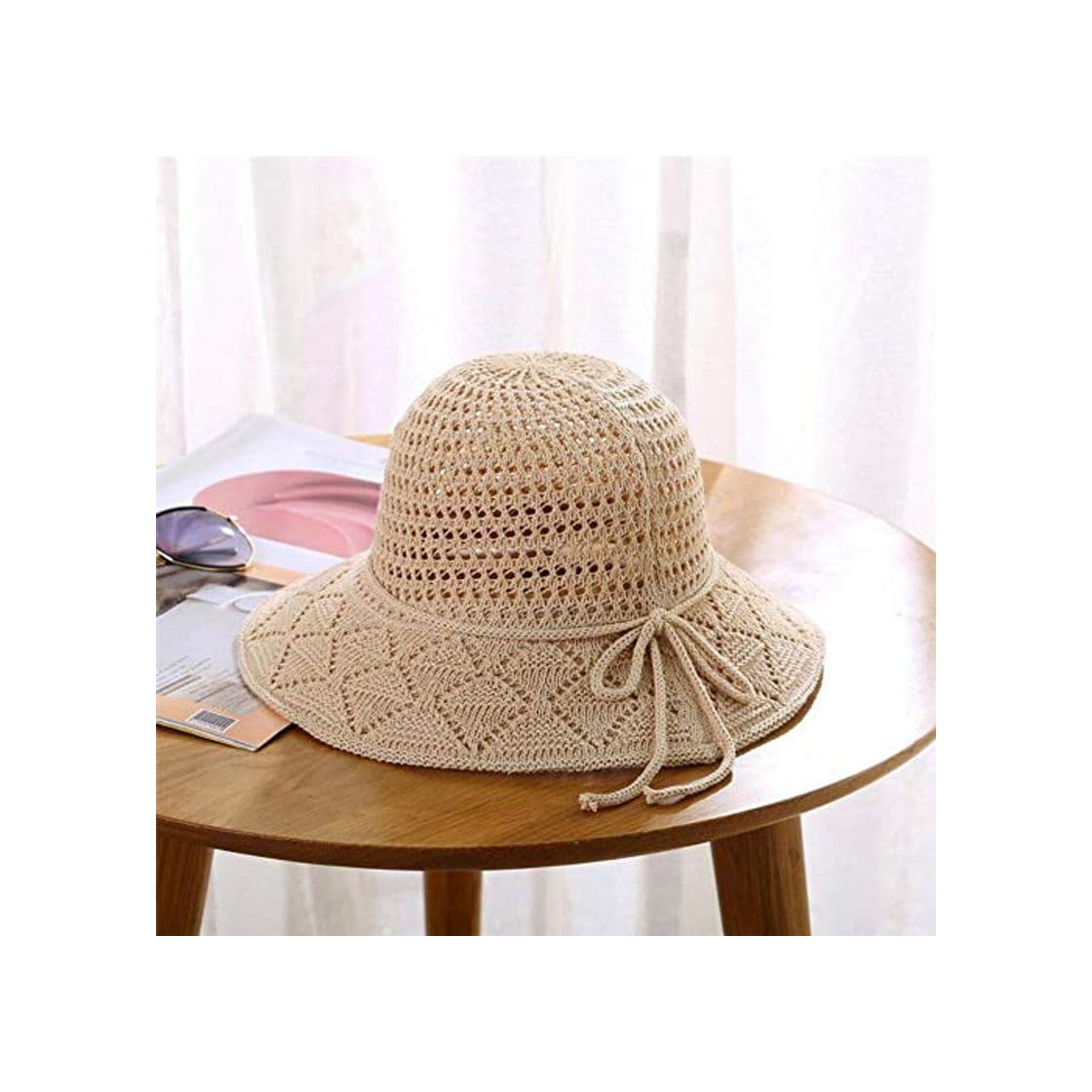 Moda Mingi Summer Kids Floral Sombreros de Paja Pajarita Sombrero Fedora Niños Visera