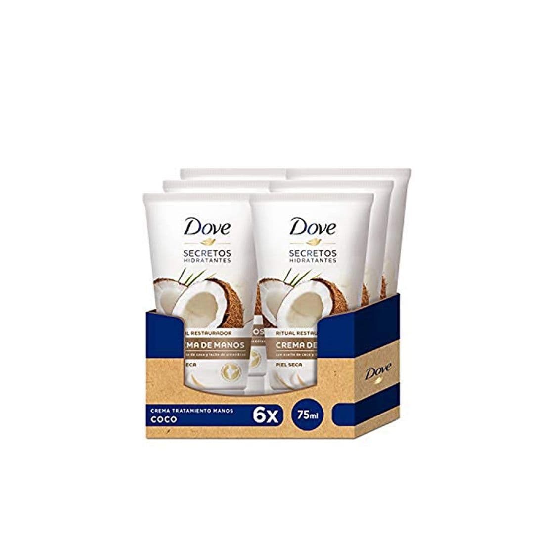 Producto Dove Aceite de Coco y Leche de Almendras Crema de Manos 65