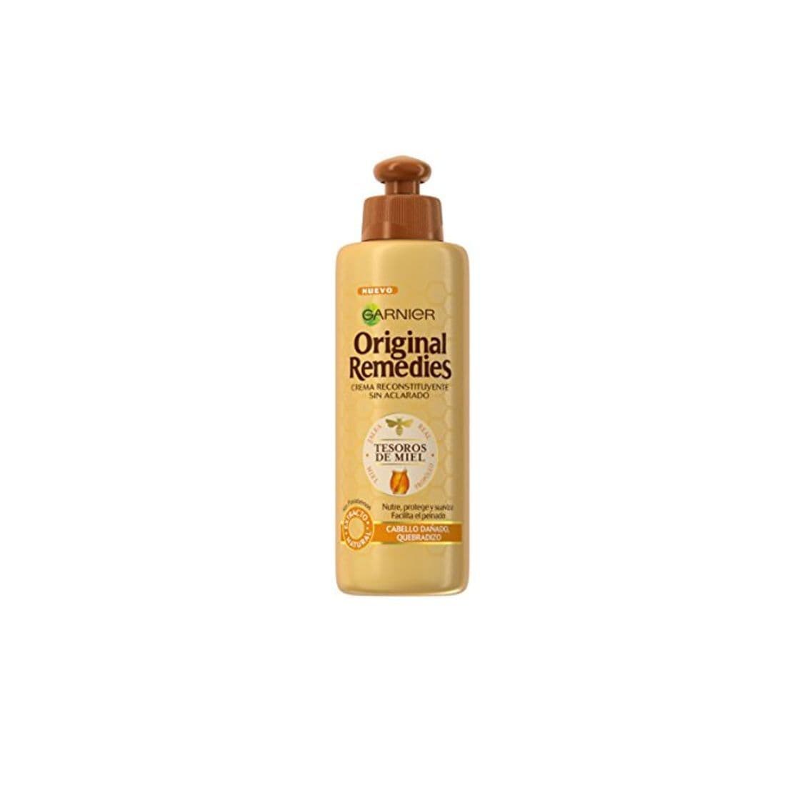 Belleza Garnier Original Remedies Crema Reconstituyente sin Acalarado Tesoros de Miel