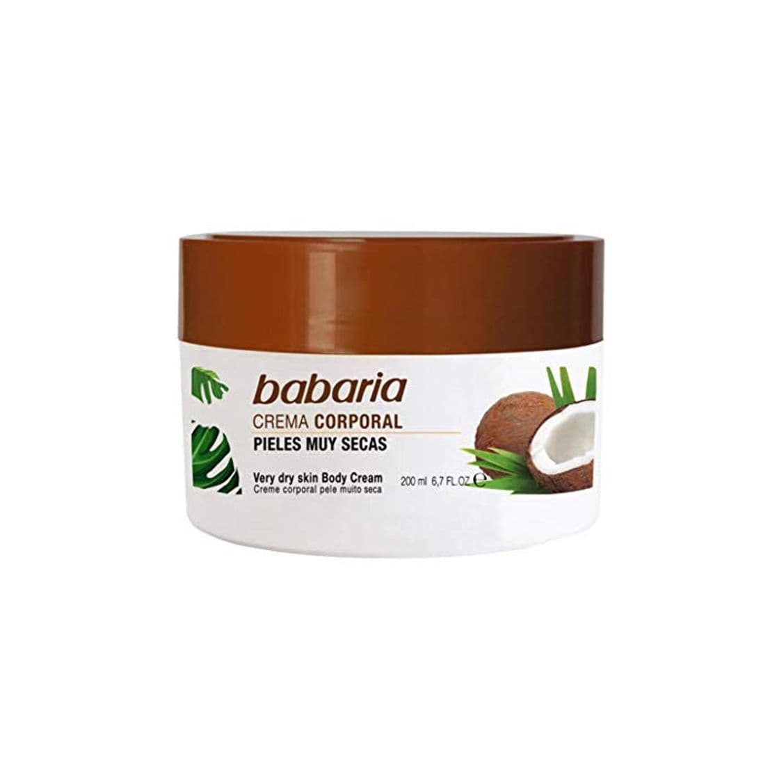 Belleza BABARIA CREMA CORPORAL ACEITE DE COCO PIELES MUY SECAS 200ML