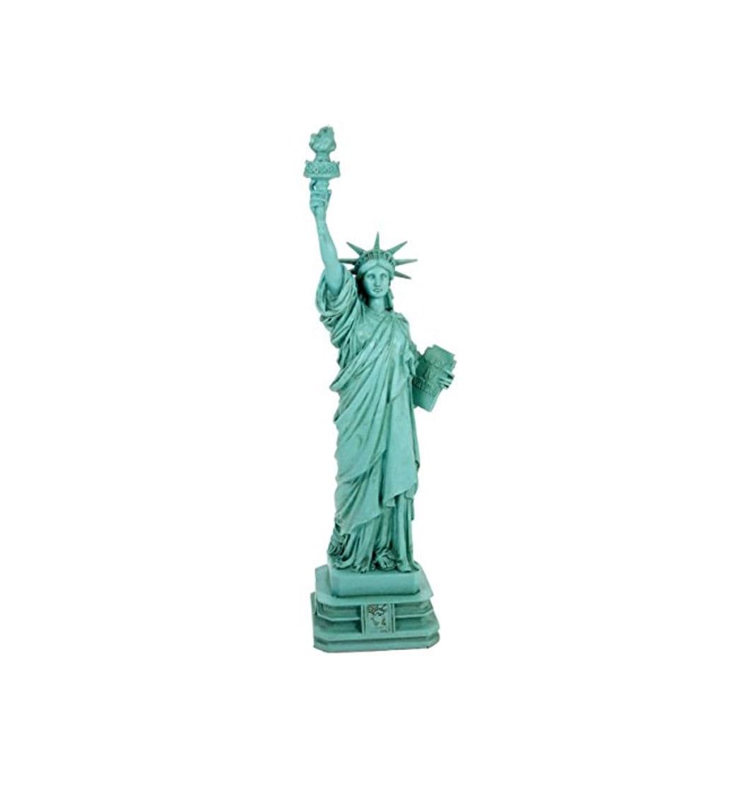 Product Unbekannt Estatua de la Libertad Statue of Liberty 32 cm Verde New York Figura Escultura Decorativa