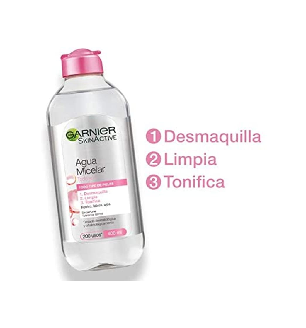 Beauty Agua Micelar Pieles Sensibles, de Garnier Skin Active