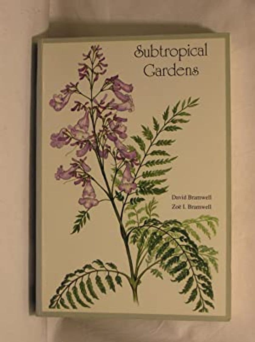 Libro Subtropical Gardens