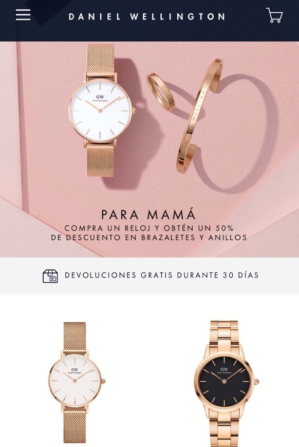 Producto Daniel Wellington accesorio