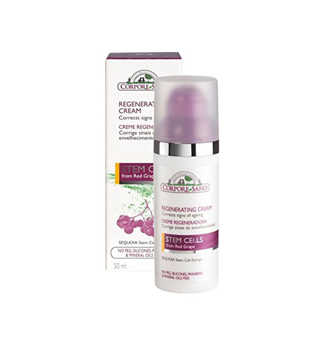 Producto Corpore Sano Crema Regeneradora Células Madre Uva Roja 50 ml