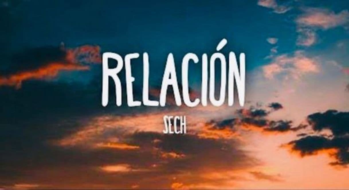 Canción Relación Sech 