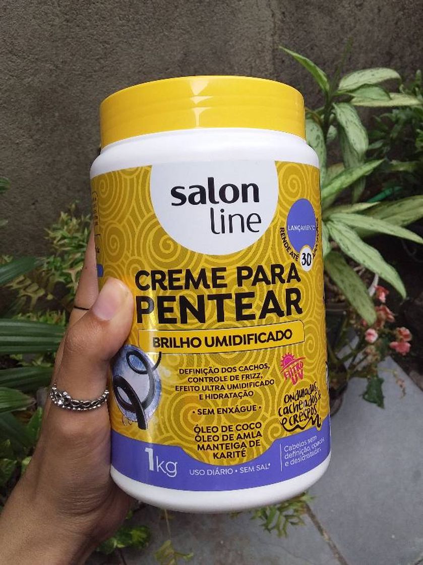 Producto Creme de pentear brilho umidificado Salon Line