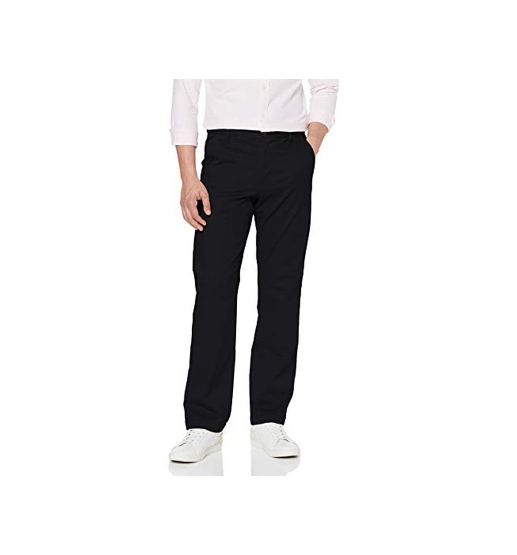 Moda Marca Amazon - MERAKI Pantalones Chinos Regular Fit Hombre, azul