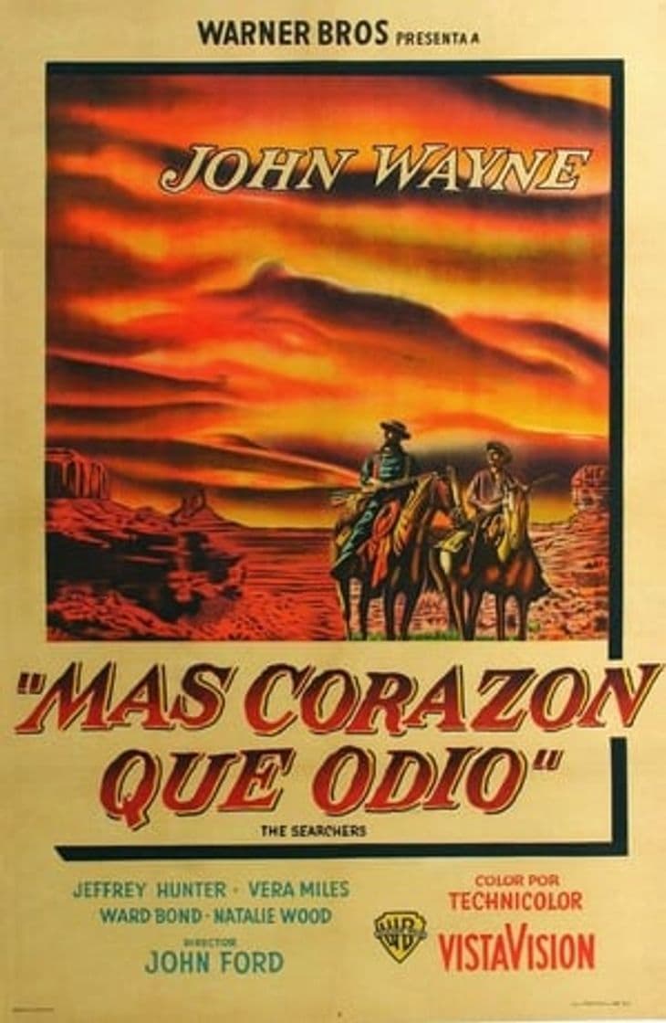 Película The Searchers